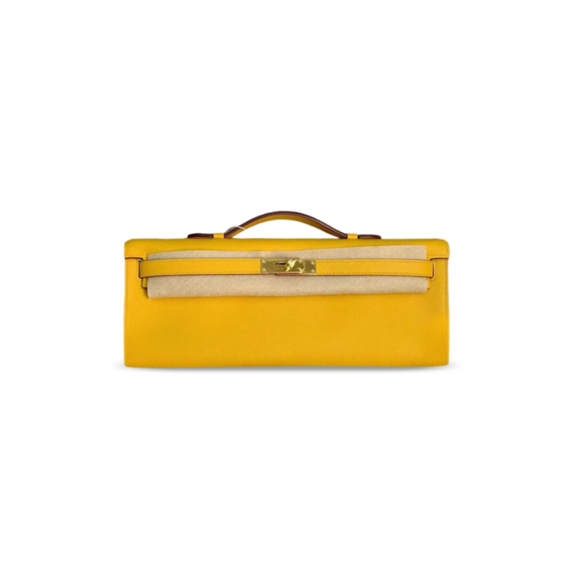 H**me5 master kelly cut yellow epsom gold hardware (31*13*2cm)